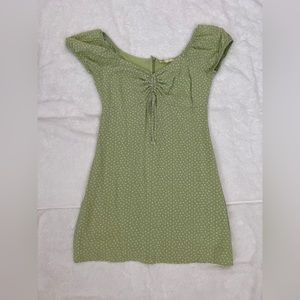 Pacsun - Short sage green mini dress